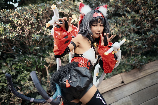 【コスプレ】褐色美少女が躍動！ポージングが可愛すぎる『ゼンゼロ』の猫又に振り回されたい人続出！？【写真9枚】 画像