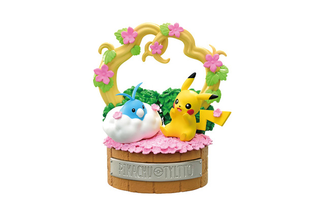 ピカチュウ＆チルットたちに癒される…『ポケモン』フィギュアに、森の中で過ごす全6種が仲間入り 画像