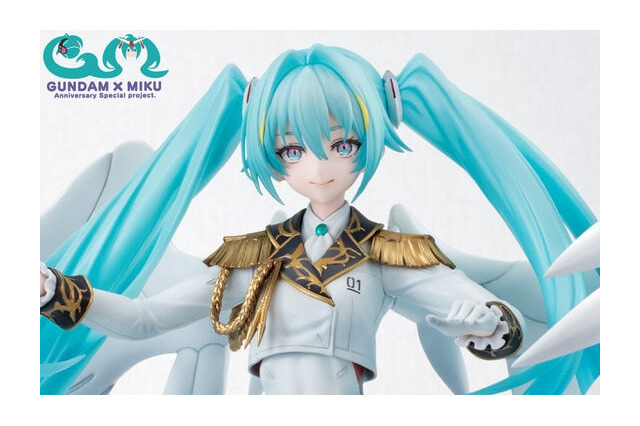美しい“白い翼”…!「初音ミク × ウイングガンダムゼロ EW」フィギュアが予約受付中ーイラストレーター・neco氏のデザインを元に立体化 画像
