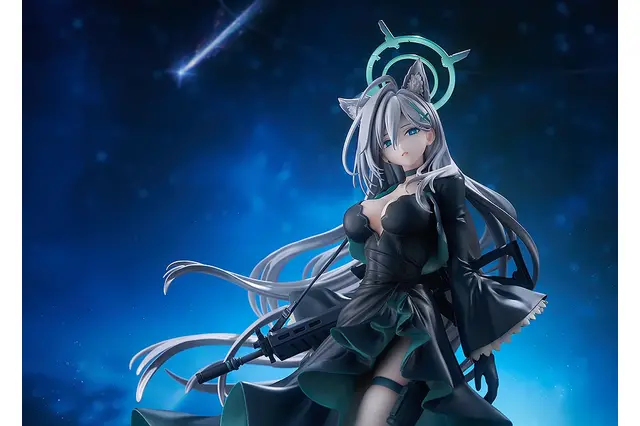『ブルアカ』もうひとりのシロコ「シロコ*テラー」が1/7スケールフィギュア化!黒く艶やかなドレス、銀髪や冷たい眼差しと相まり儚く孤高な雰囲気に 画像