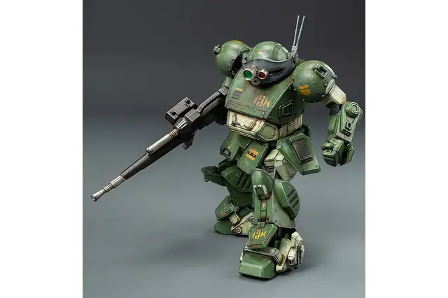 「装甲騎兵ボトムズ」“ロボ道 スコープドッグ”が激しいダメージ表現や重厚な汚れ塗装を施し新登場！ヘビーウェザリング版として900個限定販売 画像