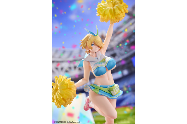 破壊力抜群なチアガール！ 『ドルフロ2』新キャラクター「ニキータ」がスキン「ひまわりのように」の姿で早くも立体化 画像