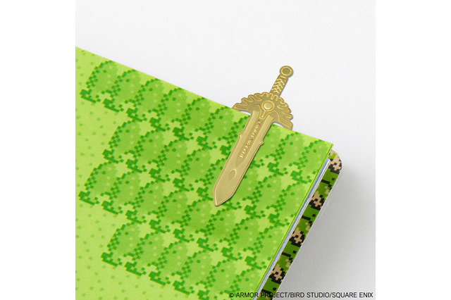 ロトの剣がクリップに！「ドラゴンクエスト文具屋」新グッズ、「冒険の書」デザインのパッケージでお届け 画像