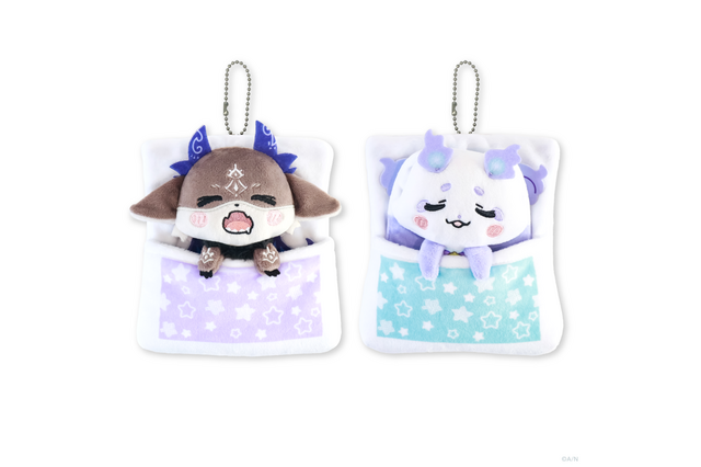 にじさんじ「でびでび・でびる」「ルンルン」の”おひるね”ぬいぐるみマスコットが可愛すぎる！「でびるんSummer」グッズが本日8月20日19時発売 画像