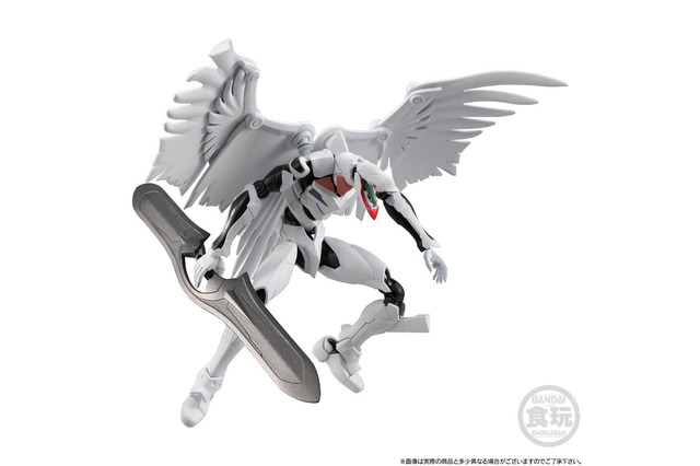 トラウマが蘇る…！エヴァンゲリオン食玩より「EVA量産機3体セット」が再販、翼や武器も収録された豪華仕様 画像