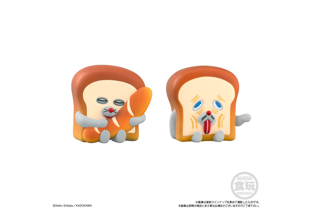 「パンどろぼう」がソフビ人形になって登場!「いとしのパン」「まずい」「おにぎりぼうや」など集めて可愛い全7種 画像