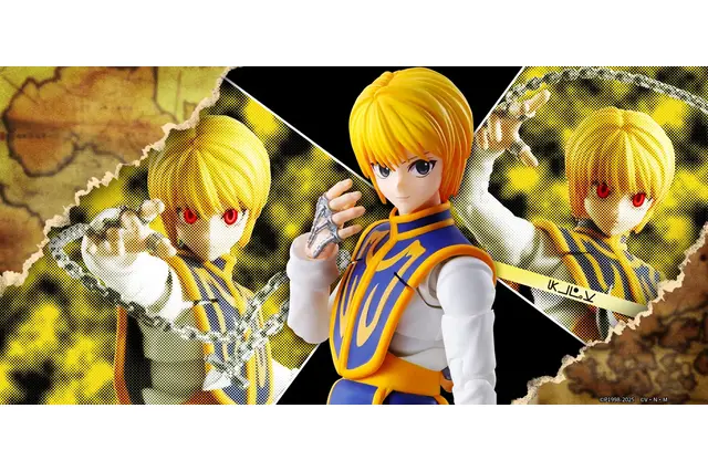 クラピカは“緋の眼”と念能力の“鎖”でプレイバリュー抜群!「HUNTER×HUNTER」“選挙編”を再現できる「レオリオ」ともに商品化 画像