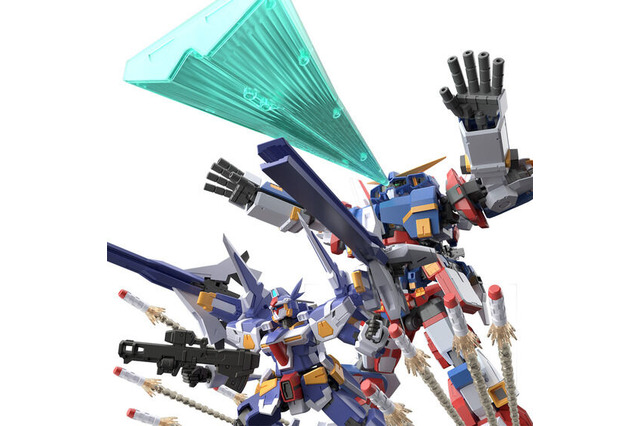 ガウン・ジェノサイダーがメガネになる！？『スパロボOG』より「SRX」が豪華フルセットにー設定に準じた変形合体を実現 画像