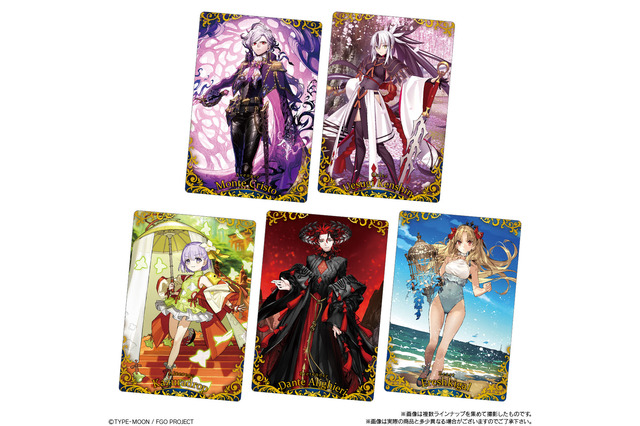 『FGO』巌窟王、水着エレシュキガルら収録の「カード付ウエハース第14弾」が素敵！全34種で、最高レアはキャラが立体的に見えるホロニス仕様 画像