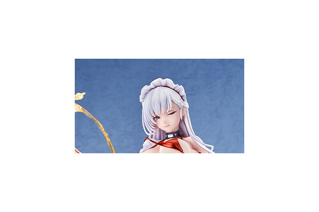 目のやり場がなさすぎる！『アズレン』ベルファストが着せ替え「至福の奉仕」デザインで立体化、弾けた水着がセクシー… 画像