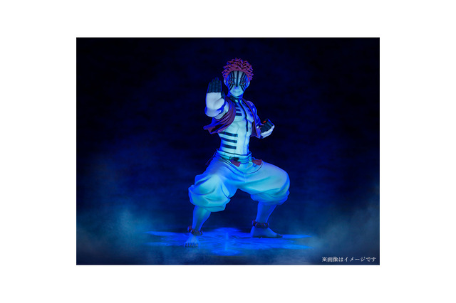 “俺と永遠に戦い続けよう”「鬼滅の刃」より「猗窩座」1/8スケールフィギュアが再登場！台座は「破壊殺・羅針」の特別仕様 画像