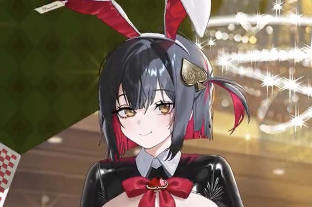 噂の“逆バニー”、ついに解禁！『勝利の女神：NIKKE』ルージュの新コスにファン衝撃―セクシー全開で「ゲームに集中できなくなりそう」 画像