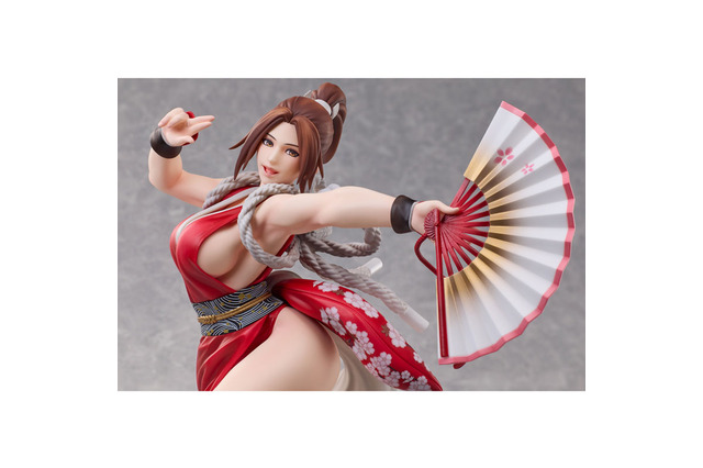くノ一衣装から見え隠れする大迫力ボディ!巨大な「不知火舞」1/4スケールフィギュアが予約開始 画像