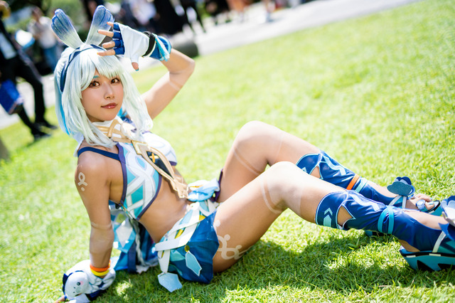 【コスプレ】『原神』ムアラニのスレンダーな褐色美ボディが躍動!愛らしさ全開のポージングに魅了されてしまう【写真8枚】 画像