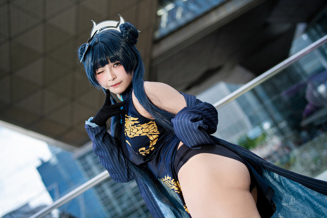 【コスプレ】チャイナドレスのスリットから覗く美脚がまぶしすぎる！台湾美女の『ブルアカ』キサラが妖艶なポージングで魅せる【写真8枚】 画像