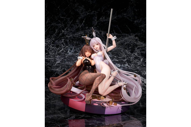 バニーガール姿がセクシー！『勝利の女神：NIKKE』より“ノワール＆ブラン”がイベント「Bunny X 777」ビジュで立体化 画像