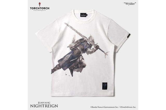 『エルデンリング ナイトレイン』追跡者のTシャツがかっこいい！「TORCH TORCH」TGS2025物販コーナーに出展―購入特典は「小壺商人のメモ帳」 画像