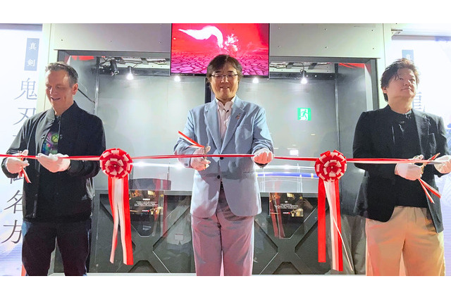 ホンモノ刀も展示中『NINJA GAIDEN 4』エリア開幕セレモニーにフィル・スペンサー氏/プラチナ稲葉氏/コエテク鯉沼氏が登壇 画像