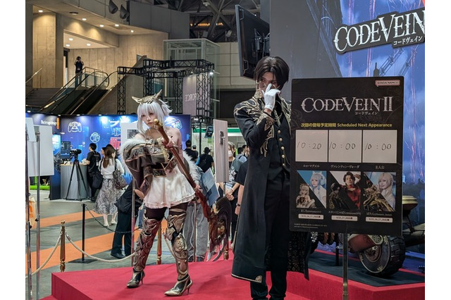 『CODE VEIN II』ブースレポ！コスプレイヤーに巨大スクリーンでのトレイラー鑑賞も【TGS2025】 画像