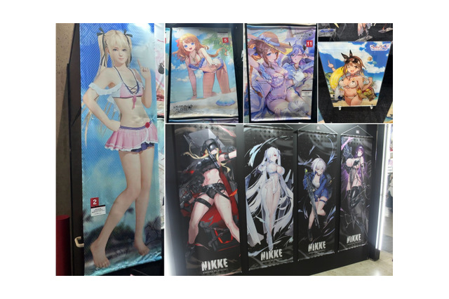 どこを見ても目を奪われる…！『アトリエ』シリーズ『DOAXVV』『NIKKE』の妖艶タペストリーなど―魅力的な物販ブースレポ【TGS2025】 画像