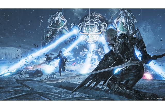 『モンハンワイルズ』が『FFXIV』とコラボする第3弾アプデ配信開始！様々なギミックを活用して「オメガ・プラネテス」討伐に挑戦 画像