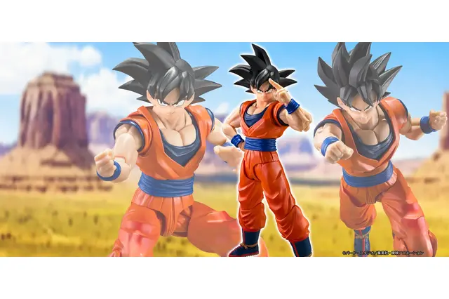 「ドラゴンボールZ 」より「孫悟空〈心優しきサイヤ人〉」が新規造形でアクションフィギュア化！当時のアニメ作画をイメージして立体再現 画像
