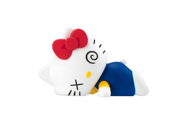 サンリオ人気キャラがコミカルに「ばたんきゅ～」―ハローキティからクロミまで全5種類 画像