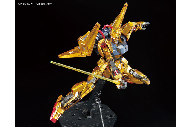 黄金色の装甲がより眩しく！MGガンプラ「百式 Ver.2.0」がメカニカルコアメッキとなって10月25日発売 画像