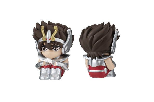 ペガサス星矢らが真剣な眼差しで“まちぼうけ”…！「聖闘士星矢」より「青銅聖闘士」5名のガシャポンフィギュアがオンラインにて予約販売 画像