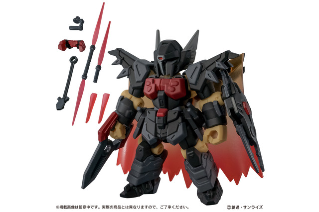 「ガンダムSEED FREEDOM」ブラックナイトスコードが揃い踏み！「 MOBILE SUIT ENSEMBLE」ガシャポンオンライン限定弾が予約販売 画像