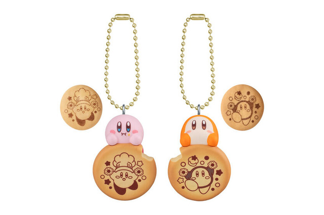 もぐもぐするカービィとワドルディ!ビスケットの絵柄まで可愛い「マスコット&ビスケット」全7種ラインナップ 画像