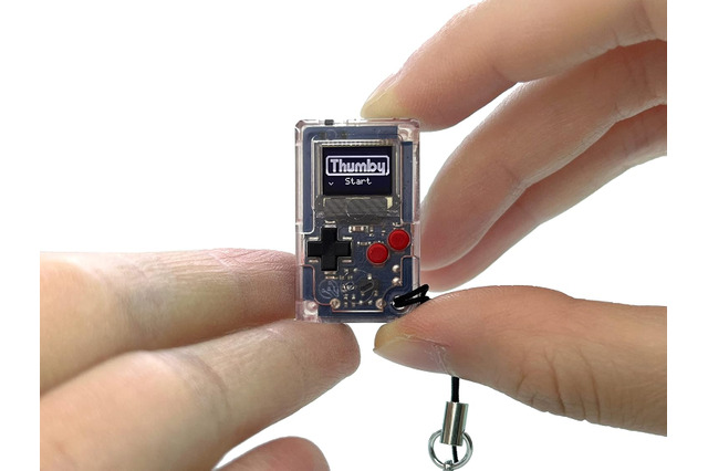 世界最小クラスゲーム「Thumby」は、パズルからRPGまでできて感動のアイテムだった 画像