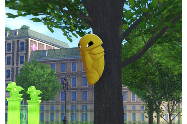 『ポケモンレジェンズZ-A』では虫ポケモンたちが“密集”する―木に群がるコクーン、壁に張りつくイトマルたちにゾクリ 画像