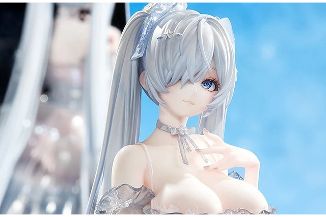 スケスケで神秘的なドレス…！『勝利の女神：NIKKE』より「シンデレラ：ガラスのプリンセス」1/7スケールフィギュアが予約受付開始 画像