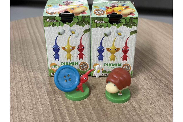 やっと買えた！『ピクミン』チョコエッグを写真でお届けー前回は即売り切れの再販アイテム、入っていたのは赤ピクミン 画像