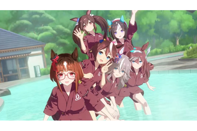 『ウマ娘』新シナリオでは「温泉パワー」で愛バを強化！2人の新キャラ「保科健子」と「ユノハナブルーム」など詳細情報お披露目 画像