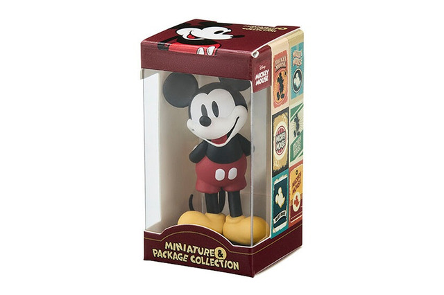 レトロなデザインが可愛い！ミッキーマウスにドナルドダックなど「ディズニー」キャラのミニチュアがガシャポン化 画像