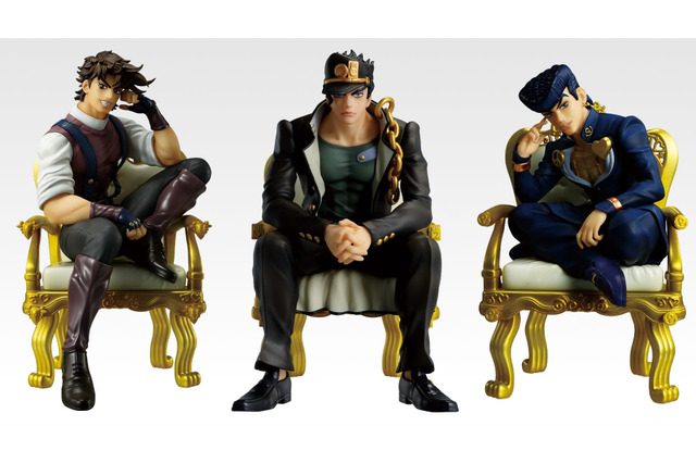 「ジョジョの奇妙な冒険」新作一番くじが先行販売！空条承太郎ら歴代主人公を並べた姿がカッコ良すぎ 画像