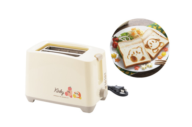 カービィたちの“焼き目”がつくトースターが可愛い！電気たこ焼き器など使いたくなるグッズが11月発売 画像