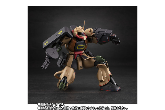 コンセプトは“記憶の原点”…「ザク・デザートタイプ」がROBOT魂新シリーズ「MS MUSEUM」で予約受付中！博物館をイメージした新規ベースにも注目 画像