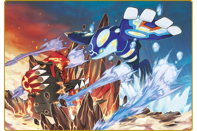 『ポケモンZA』追加コンテンツ「M次元ラッシュ」でグラードン、カイオーガの登場を示唆！メガシンカに続き「ゲンシカイキ」復活に期待高まる 画像