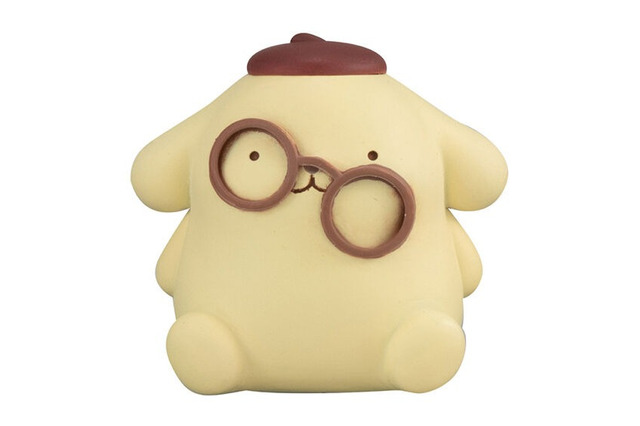 眼鏡がずれたポムポムプリンが可愛い！ハローキティ、マイメロディなど「サンリオキャラクターズ」が“めがねっこちゃんフィギュア”に 画像
