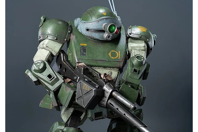 「装甲騎兵ボトムズ」約100か所の可動域、開閉や伸縮ギミック満載の「1/12 スコープドッグ」がVer.1.5となって新生！新たな塗装表現や関節構造をフィーチャー 画像