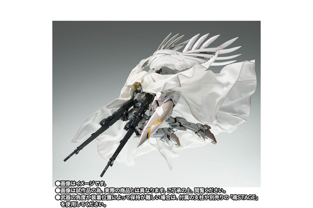 「ウイングガンダムゼロ クロークドカスタム」がG.F.F.M.C.で立体化！オリジナル装備としてノイエツバーク6挺、セラフィムユニットも付属 画像