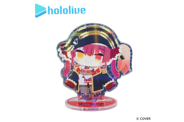 ホロライブ・宝鐘マリンや兎田ぺこら、鷹嶺ルイら全11種！ア・メリカ先生描き下ろしの「アクスタ」や「総柄フェイスタオル」に第3弾登場 画像