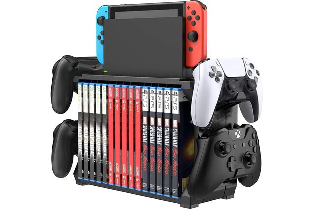 大掃除の季節、ごちゃつくゲームまわりは収納スタンドですっきりさせたい #Amazonブラックフライデー 画像