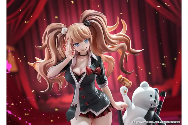 『ダンガンロンパ』15周年記念フィギュアとして「江ノ島盾子」が立体化！モノクマやモノミ、歴代おしおきの数々で構成された台座も豪華 画像