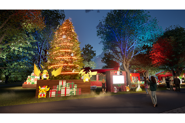 ピカチュウら、でんきタイプがお出迎え！「横浜赤レンガ倉庫」の『ポケモン』ブースが見所満載ーミアレシティをイメージした装飾も素敵 画像