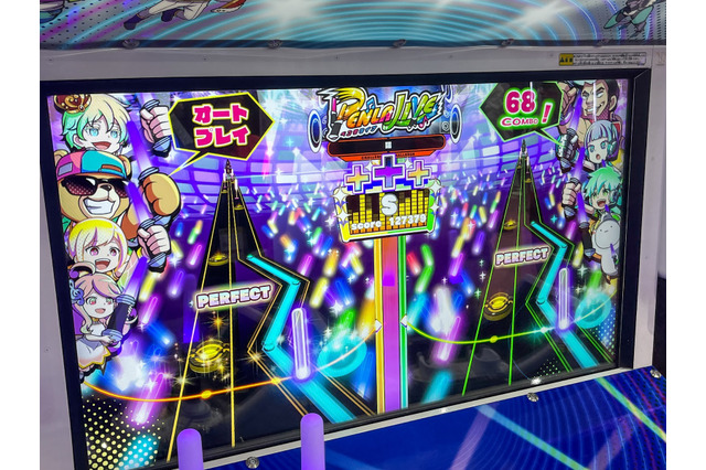 ライブのように“ペンラ”を振れ振れ！『PENLALIVE』は新感覚なペンライトリズムゲーム【アミューズメント エキスポ】 画像