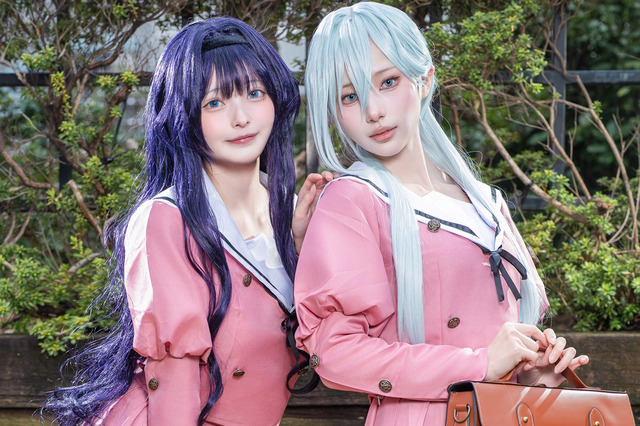 【コスプレ】「薫花」併せの制服姿が可憐すぎる！人気レイヤー「すずら＆月海つくね」の美しさにドキドキが止まらない【写真8枚】 画像